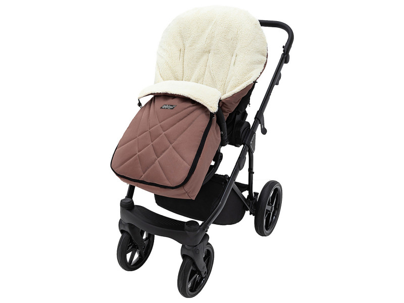 Зимовий конверт Babyroom Wool N-8 chocolate шоколад, Фото 5