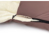 Зимовий конверт Babyroom Wool N-8 chocolate шоколад, Фото 14
