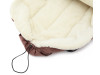 Зимовий конверт Babyroom Wool N-8 chocolate шоколад, Фото 15