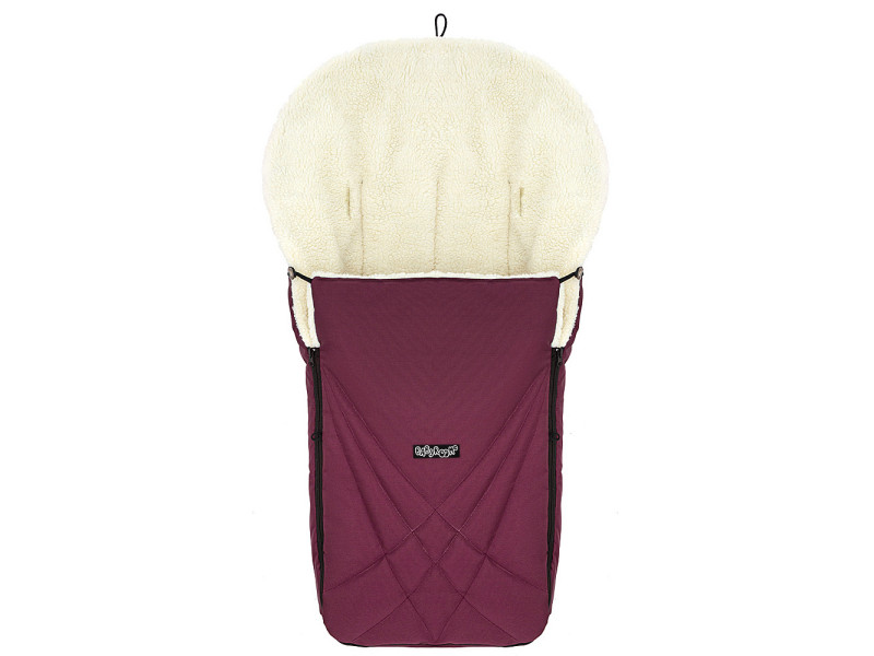 Зимовий конверт Babyroom Wool N-8 bordo бордовий, Фото 3
