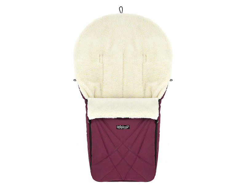 Зимовий конверт Babyroom Wool N-8 bordo бордовий, Фото 1