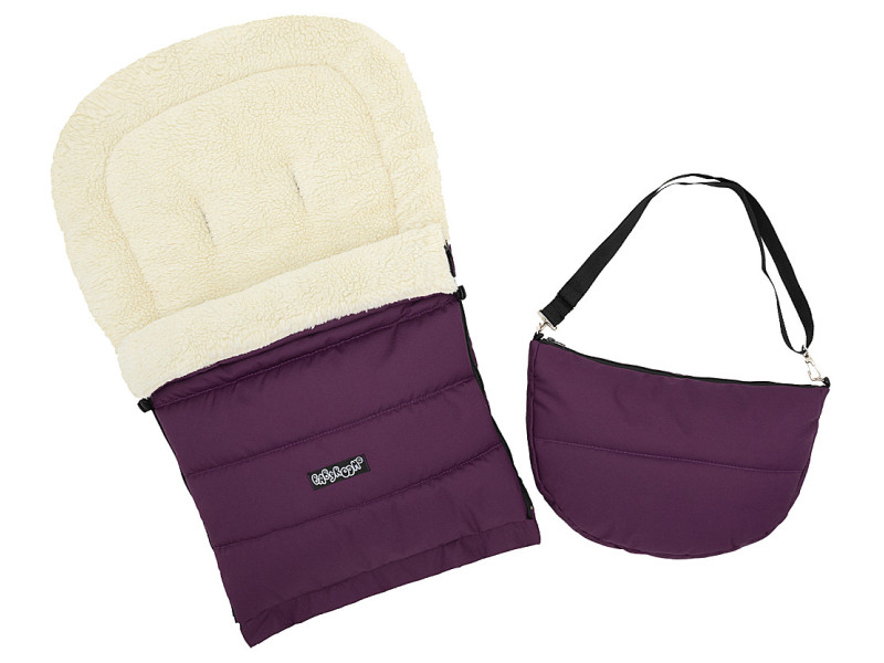 Зимовий конверт Babyroom Wool N-20 violet фіолетовий, Фото 6