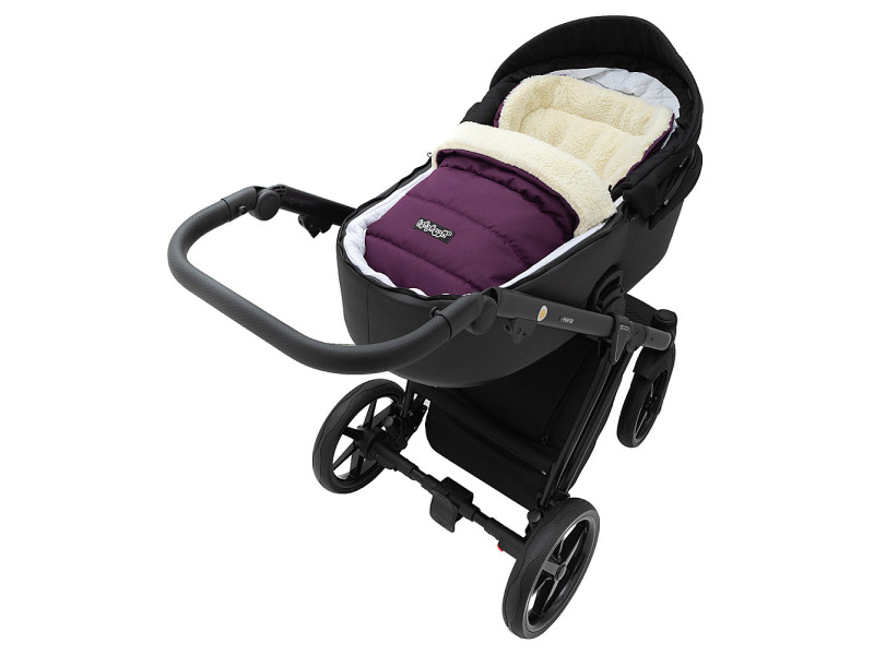 Зимовий конверт Babyroom Wool N-20 violet фіолетовий, Фото 7