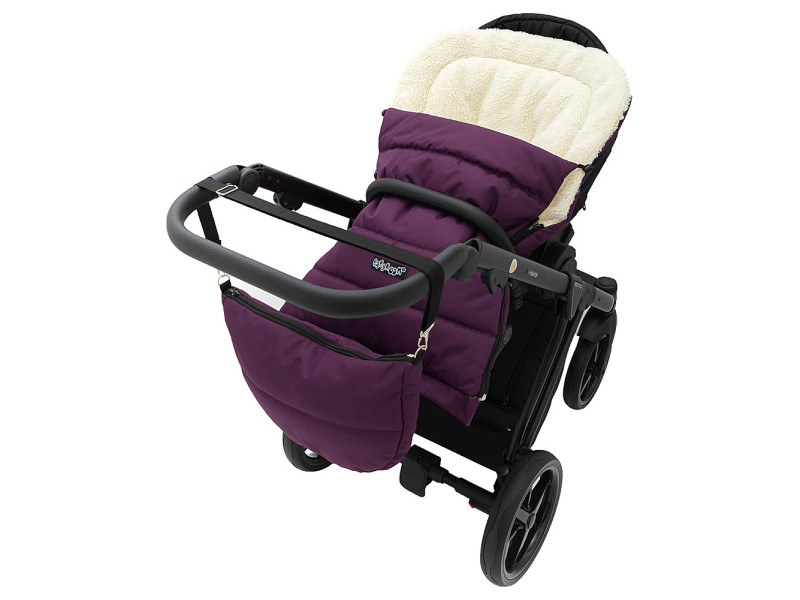 Зимовий конверт Babyroom Wool N-20 violet фіолетовий, Фото 9