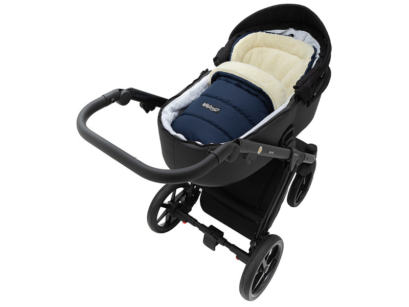 Зимовий конверт Babyroom Wool N-20 navy blue темно-синій, Фото 7