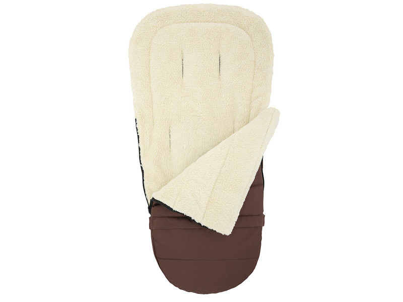 Зимовий конверт Babyroom Wool N-20 chocolate шоколад, Фото 4