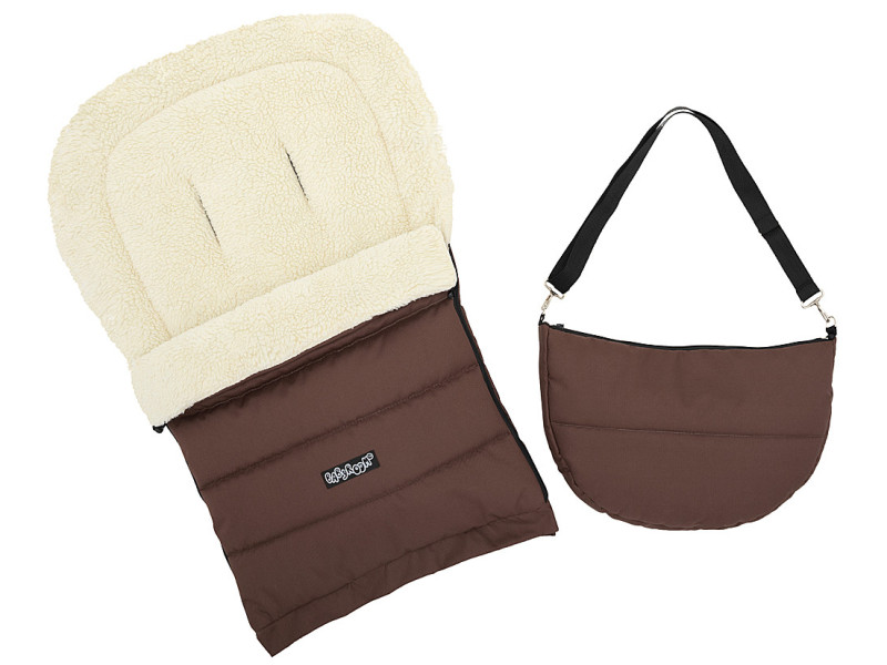 Зимовий конверт Babyroom Wool N-20 chocolate шоколад, Фото 6