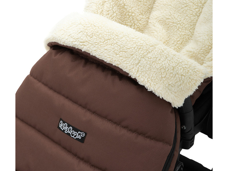 Зимовий конверт Babyroom Wool N-20 chocolate шоколад, Фото 10