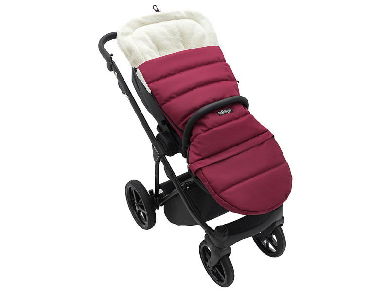 Зимовий конверт Babyroom Wool N-20 bordo бордовий, Фото 8