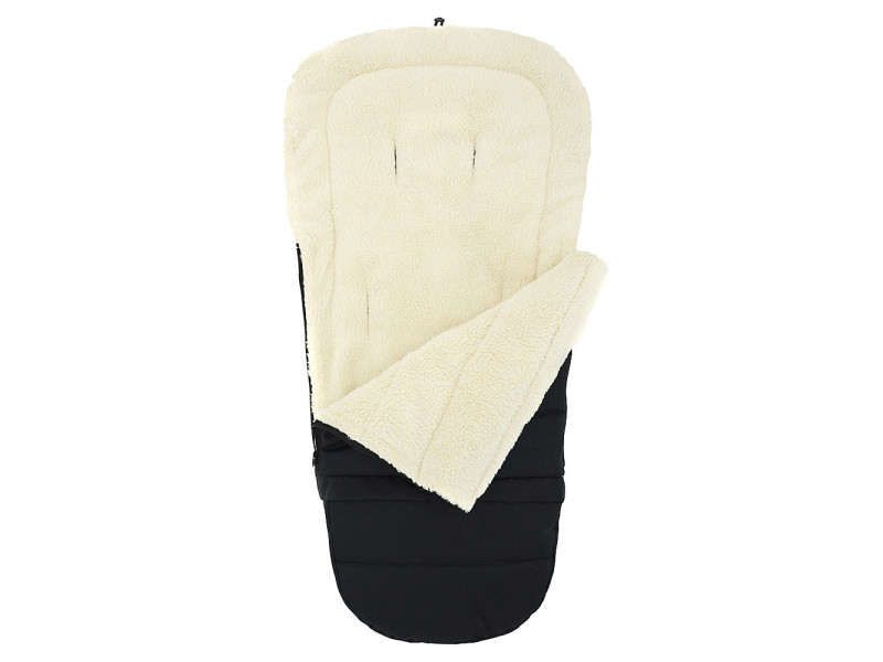 Зимовий конверт Babyroom Wool N-20 black чорний, Фото 4