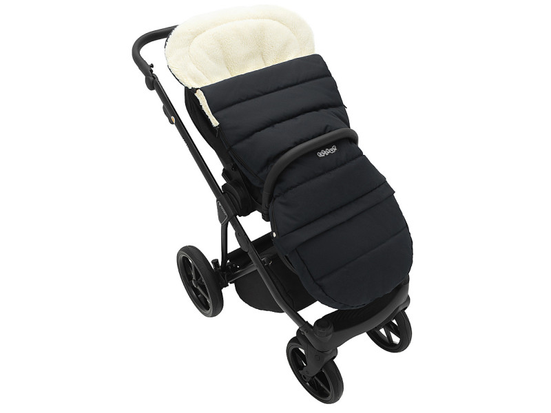 Зимовий конверт Babyroom Wool N-20 black чорний, Фото 8