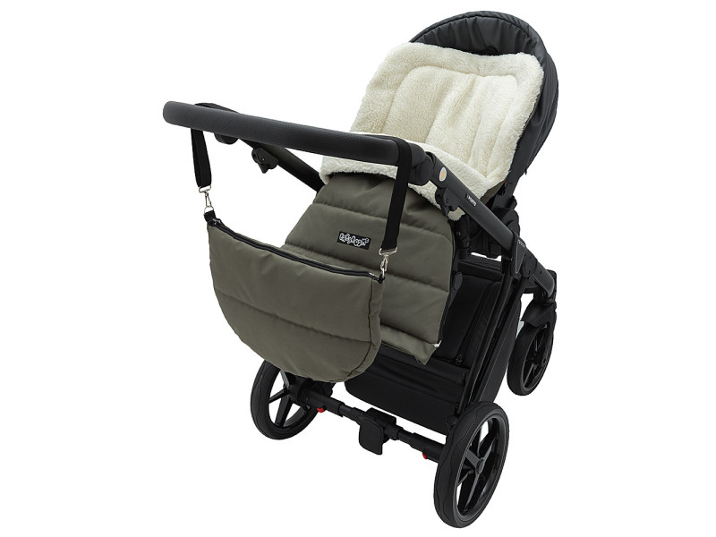 Зимовий конверт Babyroom Wool N-20 хакі, Фото 9