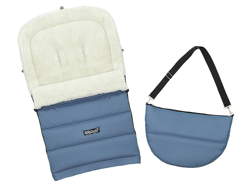 Зимовий конверт Babyroom Wool N-20 jeans blue синій, Фото 6