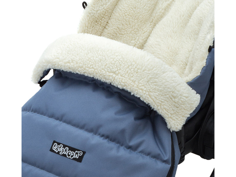 Зимовий конверт Babyroom Wool N-20 jeans blue синій, Фото 10