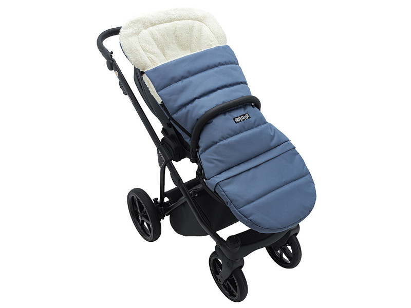 Зимовий конверт Babyroom Wool N-20 jeans blue синій, Фото 8