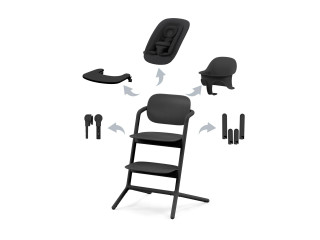 Стілець Cybex Lemo 4в1 Stunning Black