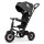 Велосипед складаний триколісний Qplay Rito Rubber Black