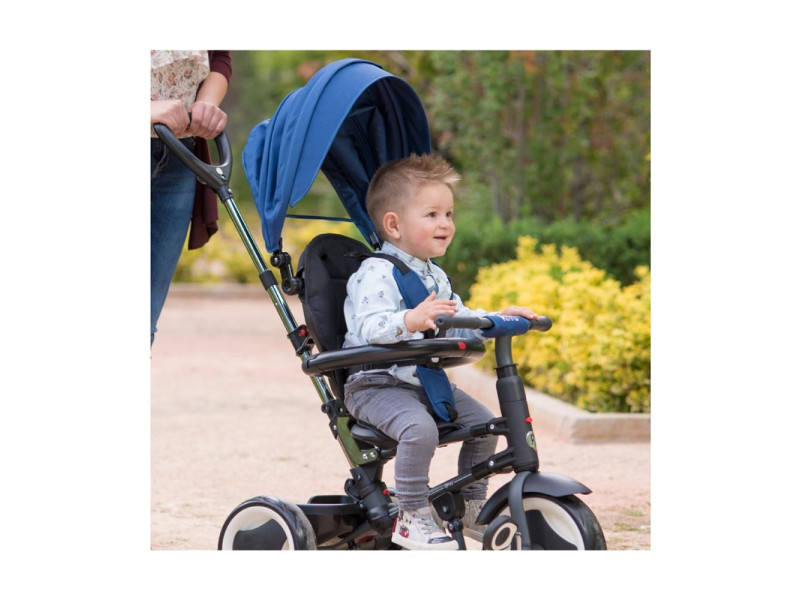 Велосипед складаний триколісний Qplay RITO Plus EVA Black, Фото 3