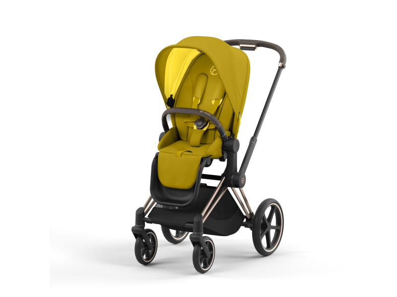 Чохол тканинний для прогулянкового блоку Cybex Priam Mustard Yellow, Фото 3