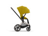 Чохол тканинний для прогулянкового блоку Cybex Priam Mustard Yellow, Фото 13