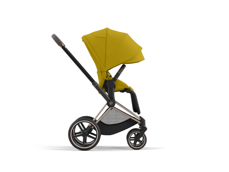 Чохол тканинний для прогулянкового блоку Cybex Priam Mustard Yellow, Фото 5