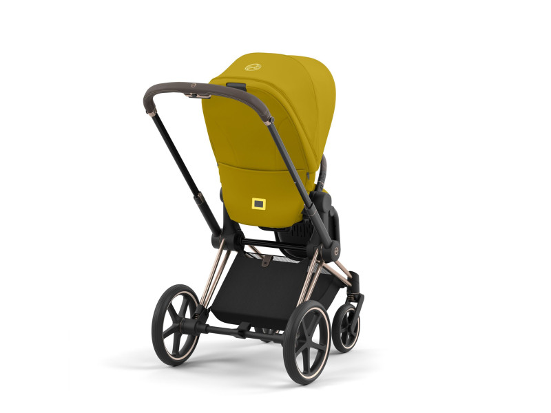 Чохол тканинний для прогулянкового блоку Cybex Priam Mustard Yellow, Фото 6