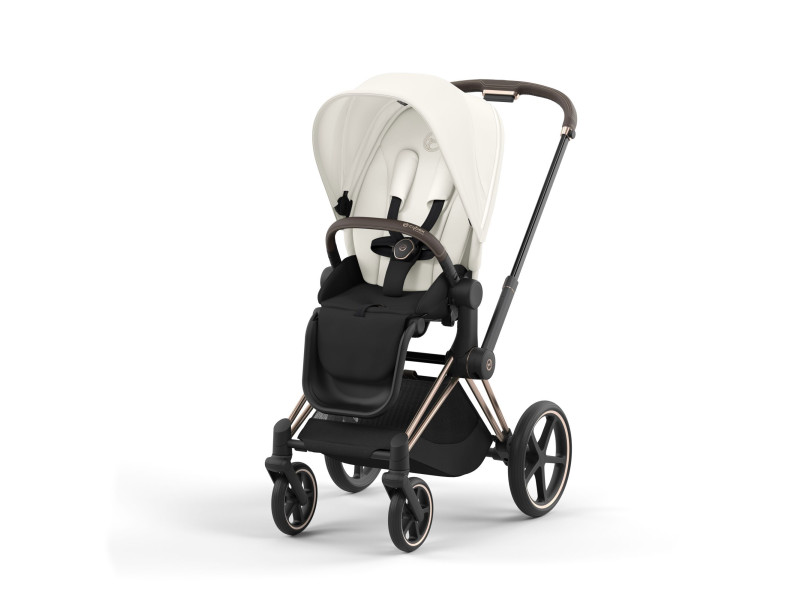 Чохол тканинний для прогулянкового блоку Cybex Priam Off White, Фото 3