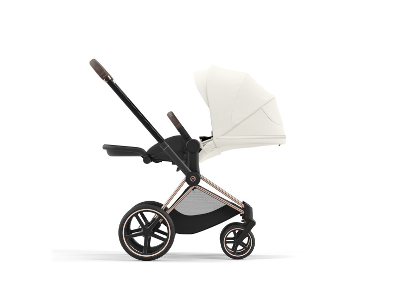 Чохол тканинний для прогулянкового блоку Cybex Priam Off White, Фото 5