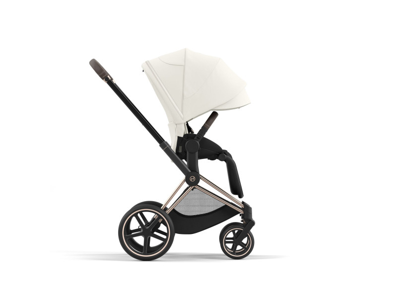 Чохол тканинний для прогулянкового блоку Cybex Priam Off White, Фото 6