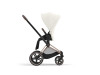 Чохол тканинний для прогулянкового блоку Cybex Priam Off White, Фото 15