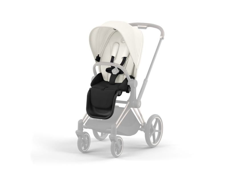 Чохол тканинний для прогулянкового блоку Cybex Priam Off White, Фото 1
