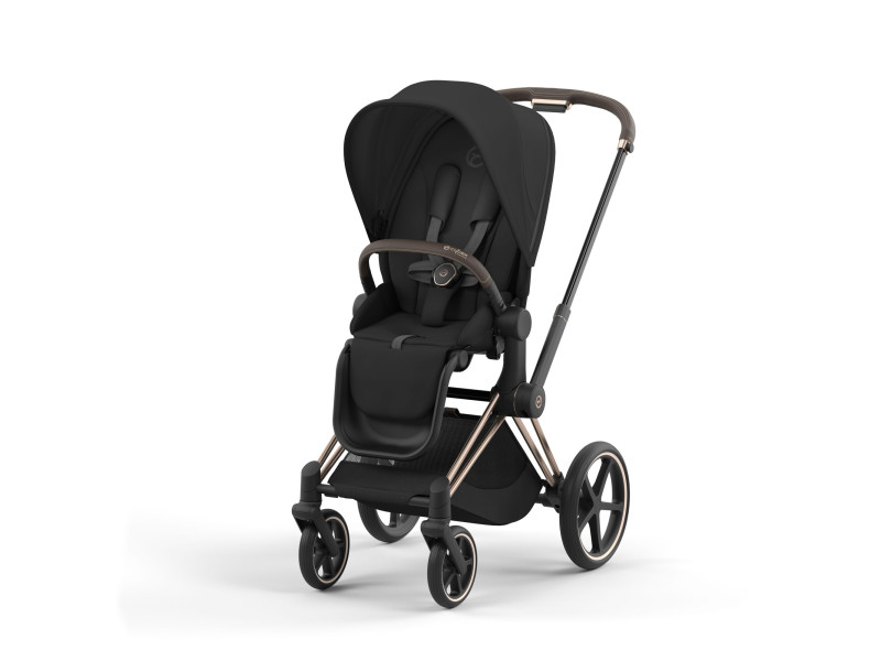 Чехол тканевый для прогулочного блока Cybex Priam Sepia Black, Фото 4