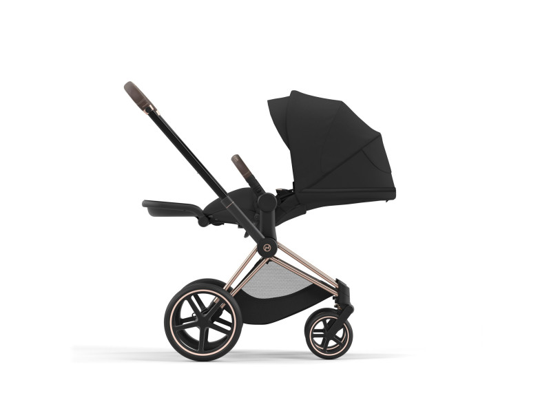 Чехол тканевый для прогулочного блока Cybex Priam Sepia Black, Фото 7