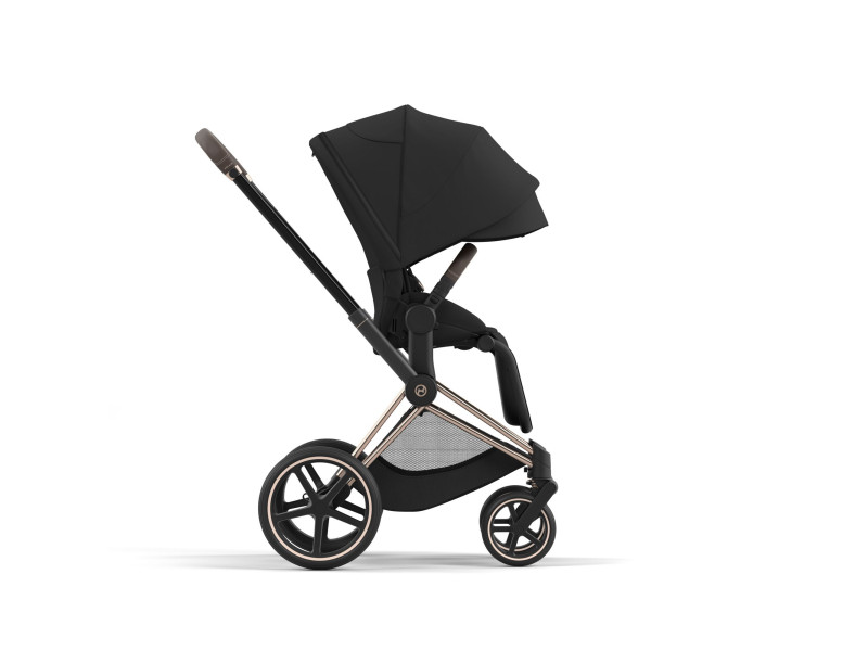 Чехол тканевый для прогулочного блока Cybex Priam Sepia Black, Фото 6