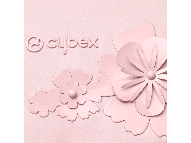 Чехол для прогулочного блока Cybex Mios Simply Flowers Pink, Фото 5