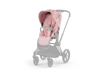 Чохол тканинний для прогулянкового блоку Cybex Priam Simply Flowers Pink