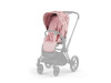 Чохол тканинний для прогулянкового блоку Cybex Priam Simply Flowers Pink, Фото 6