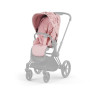 Чохол тканинний для прогулянкового блоку Cybex Priam Simply Flowers Pink Чохол тканинний для прогулянкового блоку Cybex Priam Simply Flowers Pink
