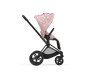 Чохол тканинний для прогулянкового блоку Cybex Priam Simply Flowers Pink, Фото 8