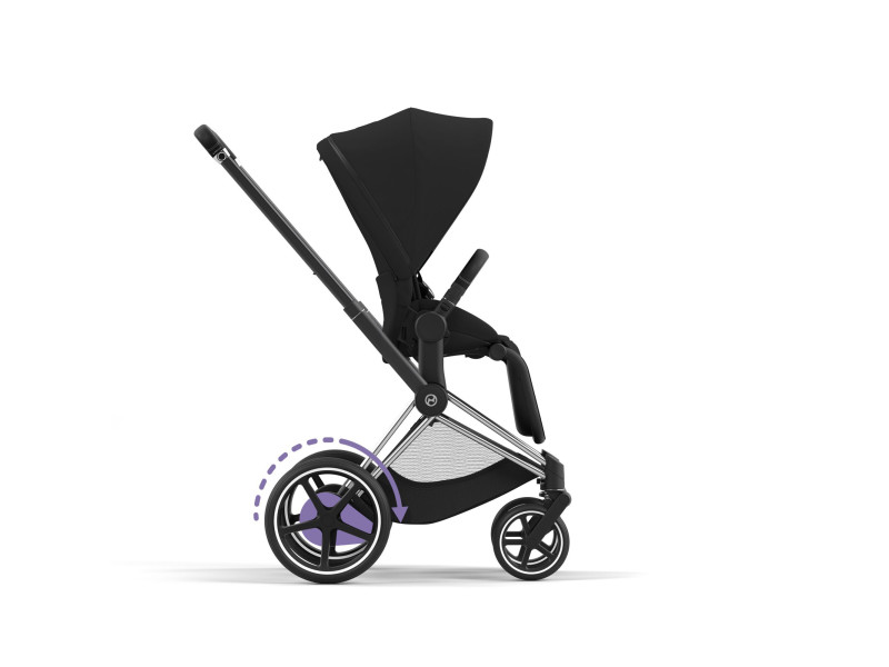 Шассі Cybex ePriam & каркас Chrome Black, Фото 5