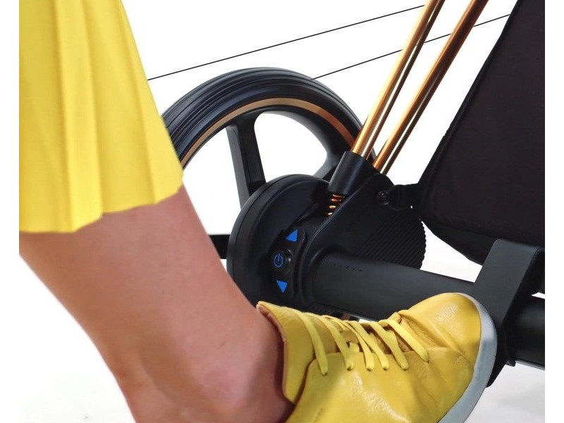 Шассі Cybex ePriam & каркас Chrome Black, Фото 3