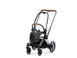 Шассі Cybex ePriam & каркас Chrome Brown