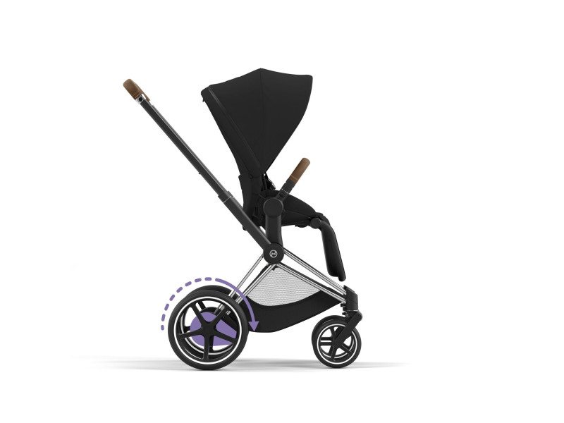 Шассі Cybex ePriam & каркас Chrome Brown, Фото 4