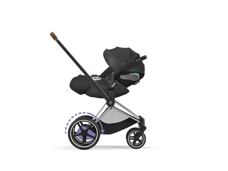 Шассі Cybex ePriam & каркас Chrome Brown, Фото 5