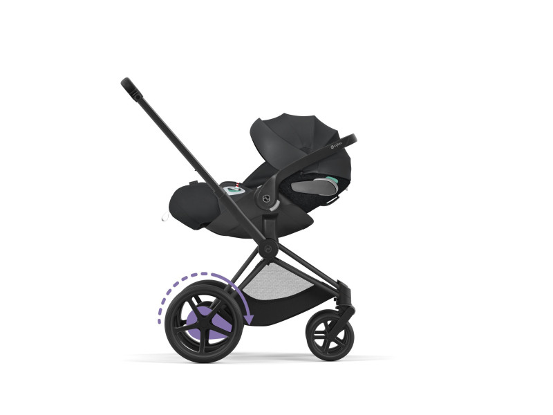 Шассі Cybex ePriam & каркас Matt Black, Фото 6