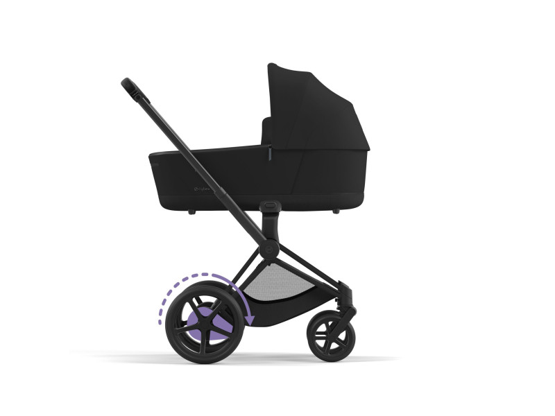 Шассі Cybex ePriam & каркас Matt Black, Фото 4