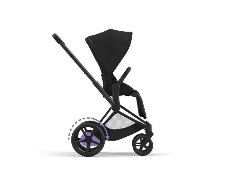 Шассі Cybex ePriam & каркас Matt Black, Фото 5
