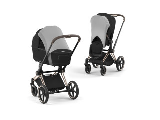 Солнцезащитный чехол для коляски Cybex/Light Grey