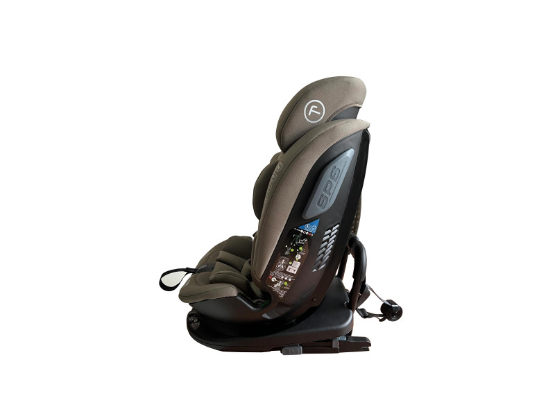 Автокрісло FreeON EPIC, поворотність 360°, iSize 40-150 см, коричневий, Фото 5