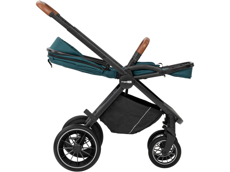 Коляска для дитини універсальна 3 в 1 FreeON JOY dark green, Фото 14